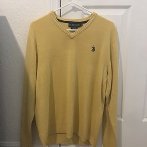 Yellow Sweater, U.S Polo Assn